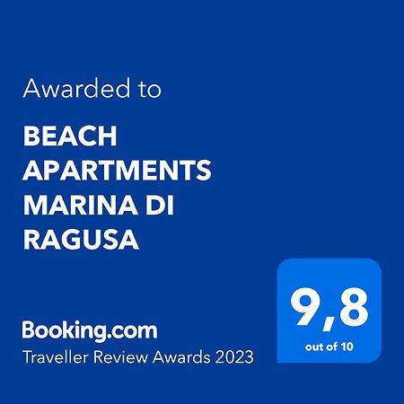 Beach Apartments มารีนาดีรากูซา ภายนอก รูปภาพ